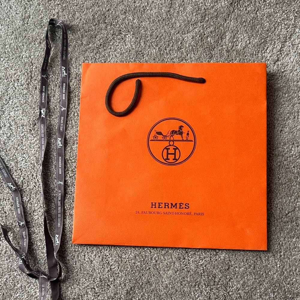 Hermes Vibrant Orange bag only